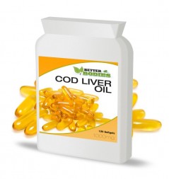 Cod Liver Oil 1000mg (120) Capsules