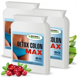 Detox Max™  Colon Cleanse (180) Capsules (Best value pack)
