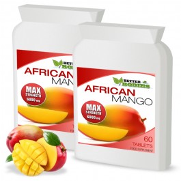 African Mango 6000mg Tablets (2 month supply)