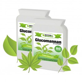 Konjac Glucomannan Fibre 500mg 20 day supply (120 capsules)