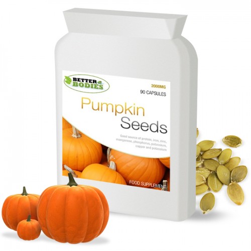 Pumpkin Seed Oil 2000mg (90) Capsules