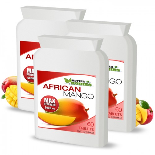 African Mango 6000mg Tablets (3 month supply)