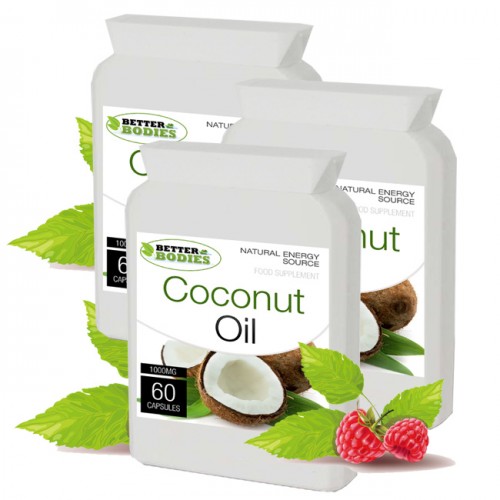 Organic Virgin Coconut Oil 1000mg (180) capsules