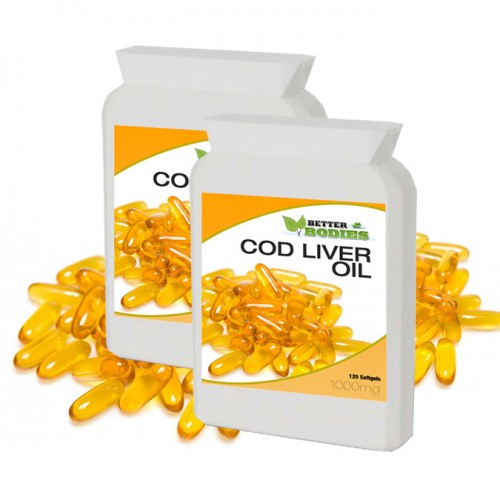 Cod Liver Oil 1000mg (240) Capsules