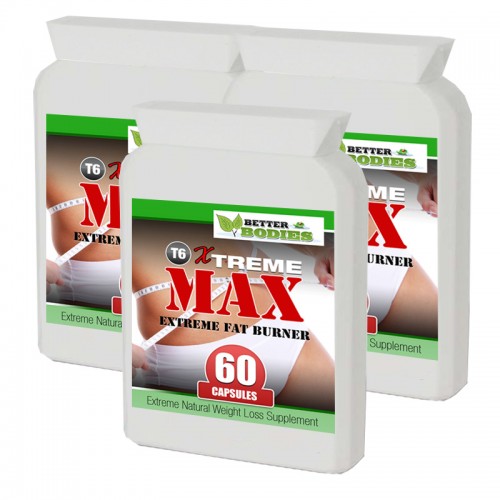 T6 X-Treme Max™ Fat Burners (180) Capsules
