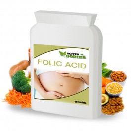 Folic acid 400mcg (90) Tablets