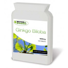 Ginkgo Biloba 6000mg (180) Tablets