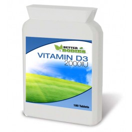 Vitamin D3 2000IU (180) Tablets